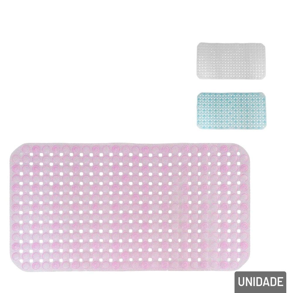 Tapete Para BOX com Ventosa 68x37cm Color