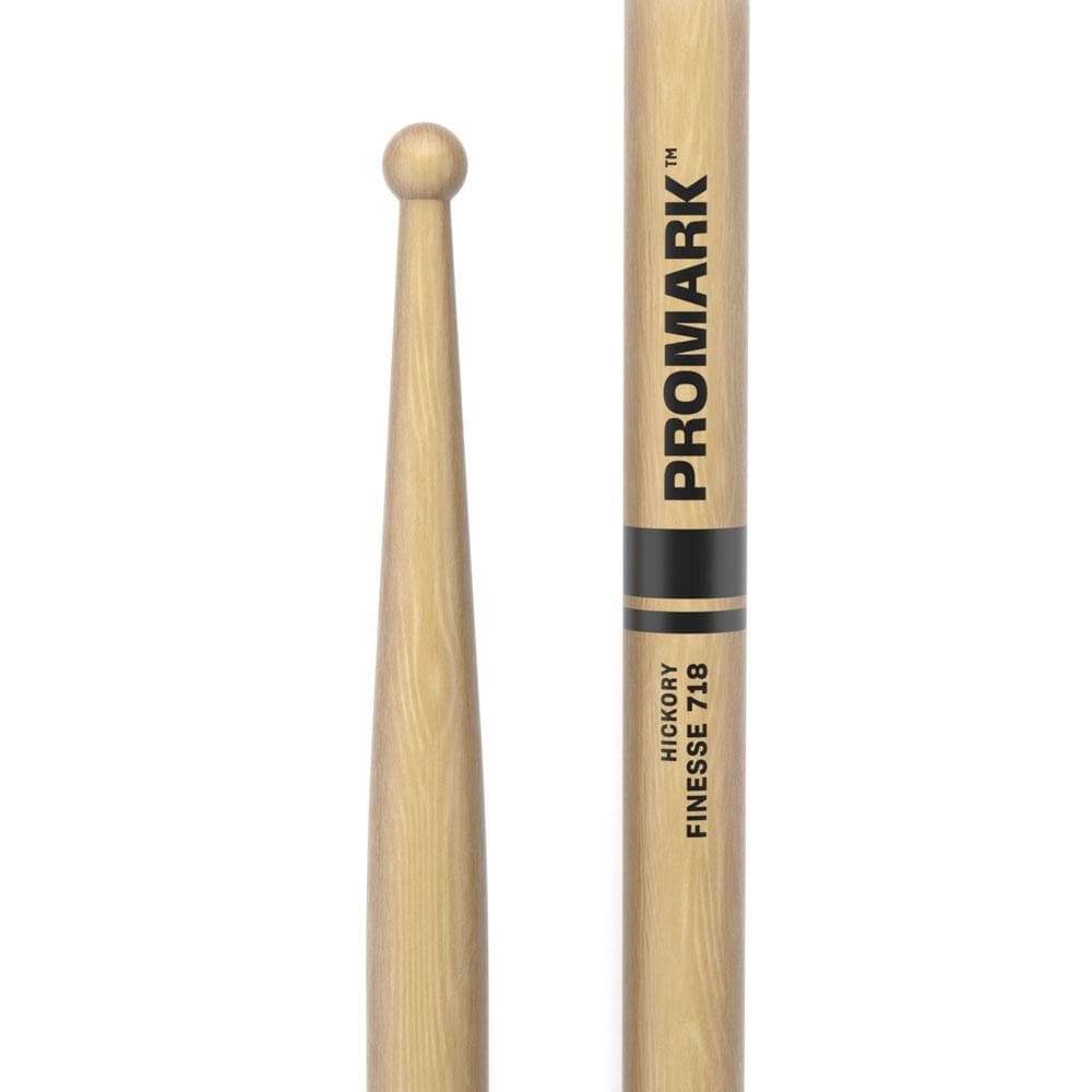 Baqueta Finesse 718 (Par) ProMark American Hickory TX718W [F035]