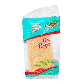 Bucha Vegetal Natural 14cm da Roças - Tudo em Caixa