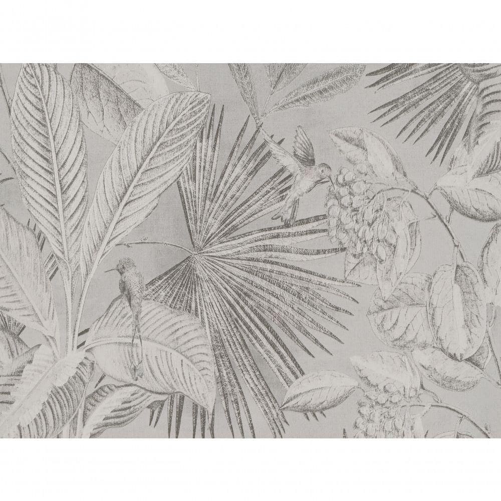 Papel De Parede Inspire Folhagem Cinza 221186