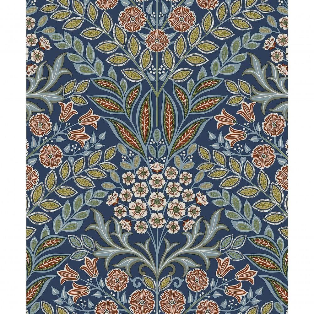 Papel De Parede Icon Floral Colorido Ic2105