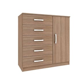 Cômoda Sapateira 5 Gavetas e 1 Porta Demolição - Evidencia