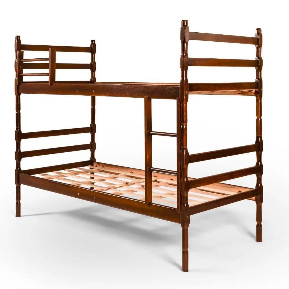 Beliche Madeira Maciça Milão Torneado para Colchão 188x78cm Imbuia -  Disamóveis