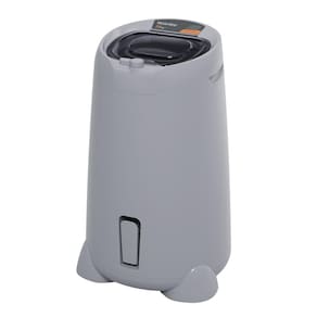 Centrifuga De Roupas Máquina Secadora Elétrica Tanquinho 286 W 220 V 60Hz Lavanderia Wanke Cinza