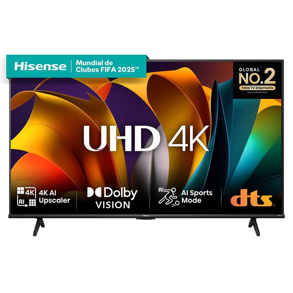 Smart TV 50 Hisense 4K DLED VIDAA DTS-HD Dolby Audio Wi-fi Bluetooth