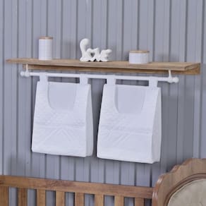 Porta Fralda Organizador Quarto de Bebê Menino Menina 2 Peças Varão