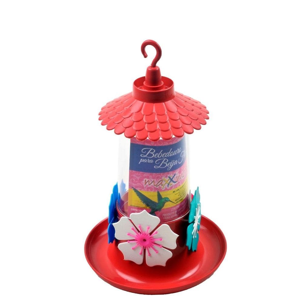 Bebedouro Para Beija-flor Plástico Portátil Colors - Tudo em Caixa