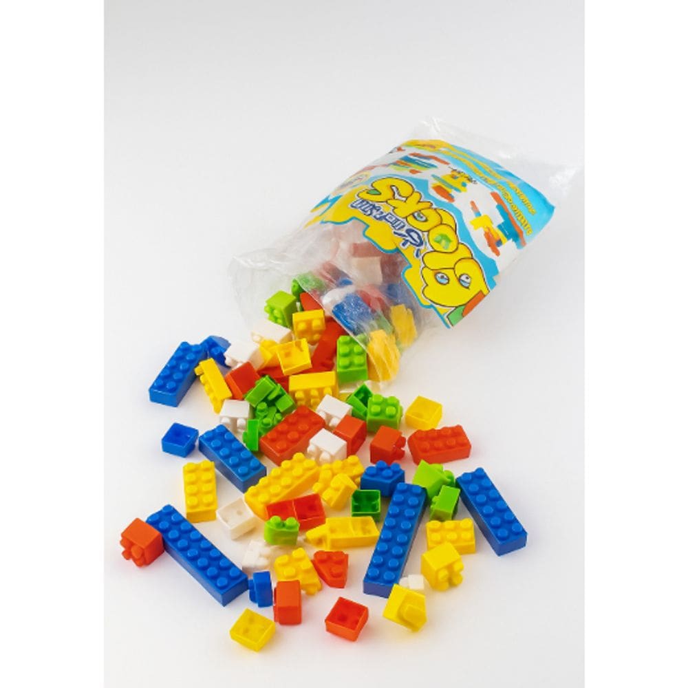 Brinquedo Educativo Blocos de Montar 320 Peças Brinquedo Didatico Infantil