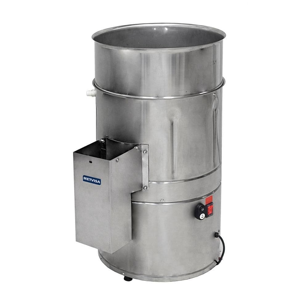 Descascador de Batatas Profissional Capacidade 10 kg 1/2 CV 120 Kg/h DB.10 220V - Metvisa