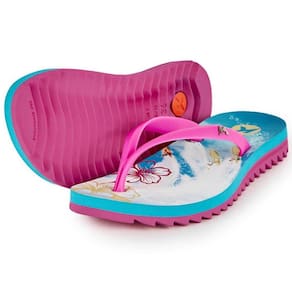 Chinelo Kenner Ibiza Surf Feminino - Rosa e Azul