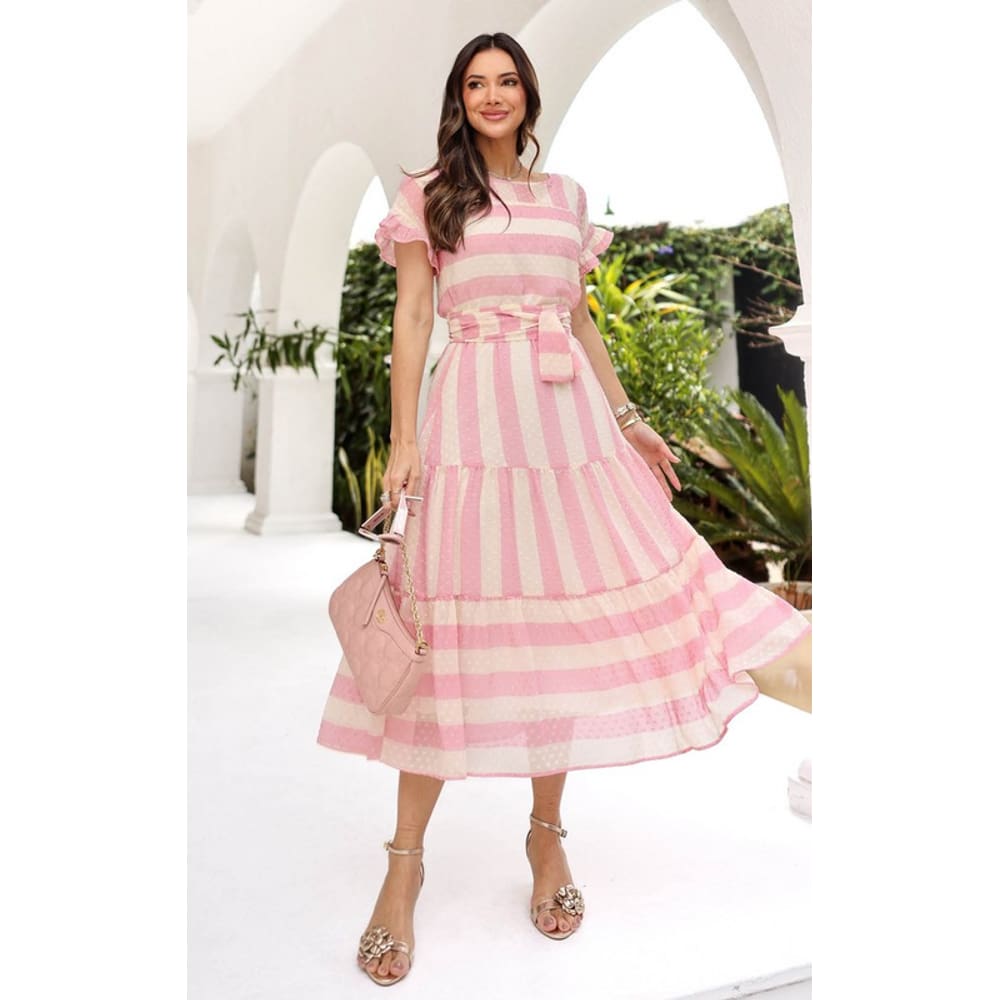 Vestido Tatá Martello Luiza Rosa 5787