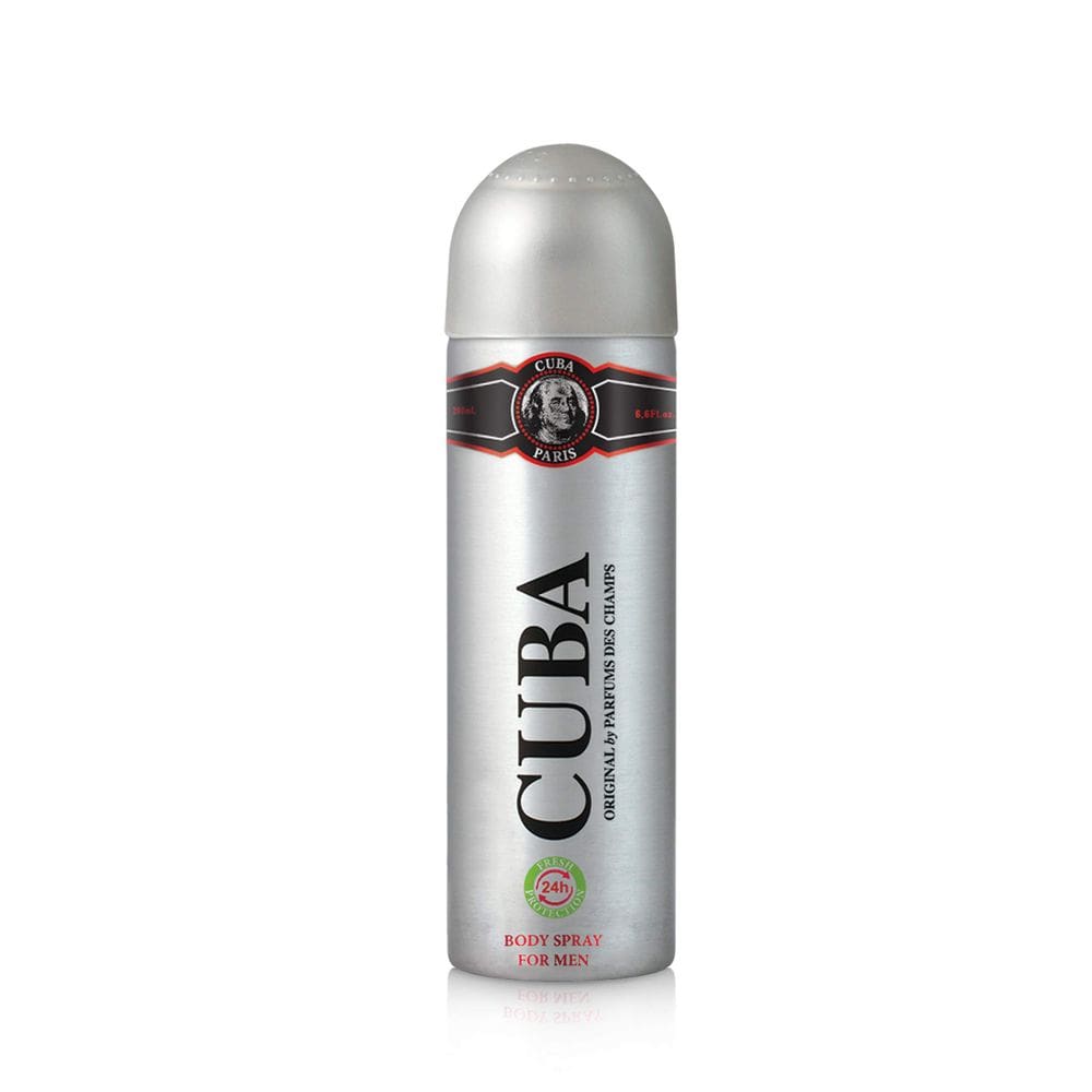 Perfume Cuba Cuba Preto para Homens 200mL