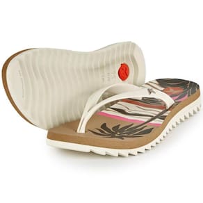 Chinelo Kenner Ibiza Prainha Feminino - Off White e Bege