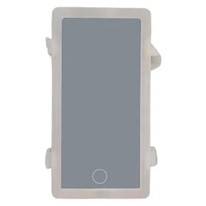 Espelho de Carro 3 cores Maquiagem Automovel Led Usb Sem Fio Quebra Sol Veiculo Branco quente e Frio