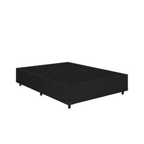 Base Box Casal Corino Preto 138x188 Blindado