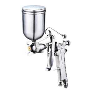 Acessório para Pintura por Gravidade 1/4" HVLP Caneca Alumínio 400mL Bico 1,5mm F75G