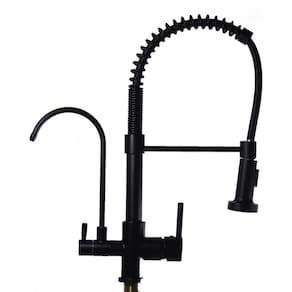 Torneira Cozinha Gourmet Monocomando Black Com Saída Filtro