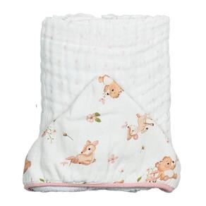 Toalha de Banho Fralda Soft para Bebê Bublim Sonhos