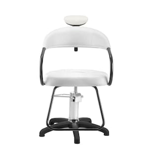Cadeira de Cabelereiro e Salão de Beleza Hidráulico Dompel Futura Smart Branco