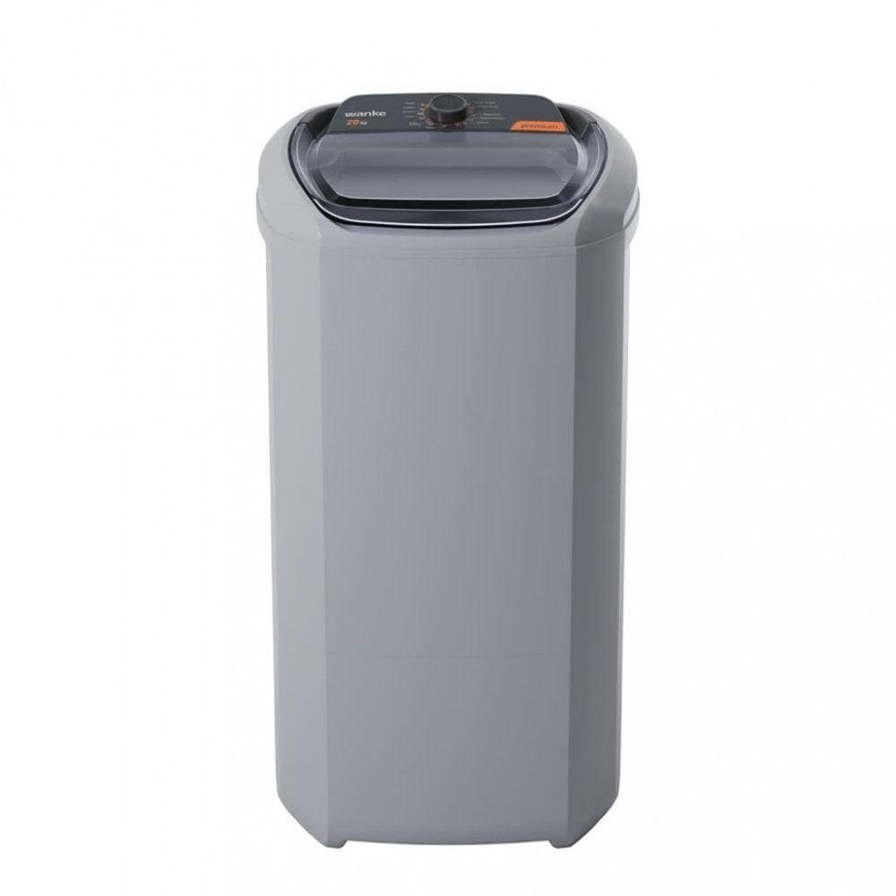Lavadora De Roupas Wanke Semiautomática 20kg Silver LWBE201T3 220V