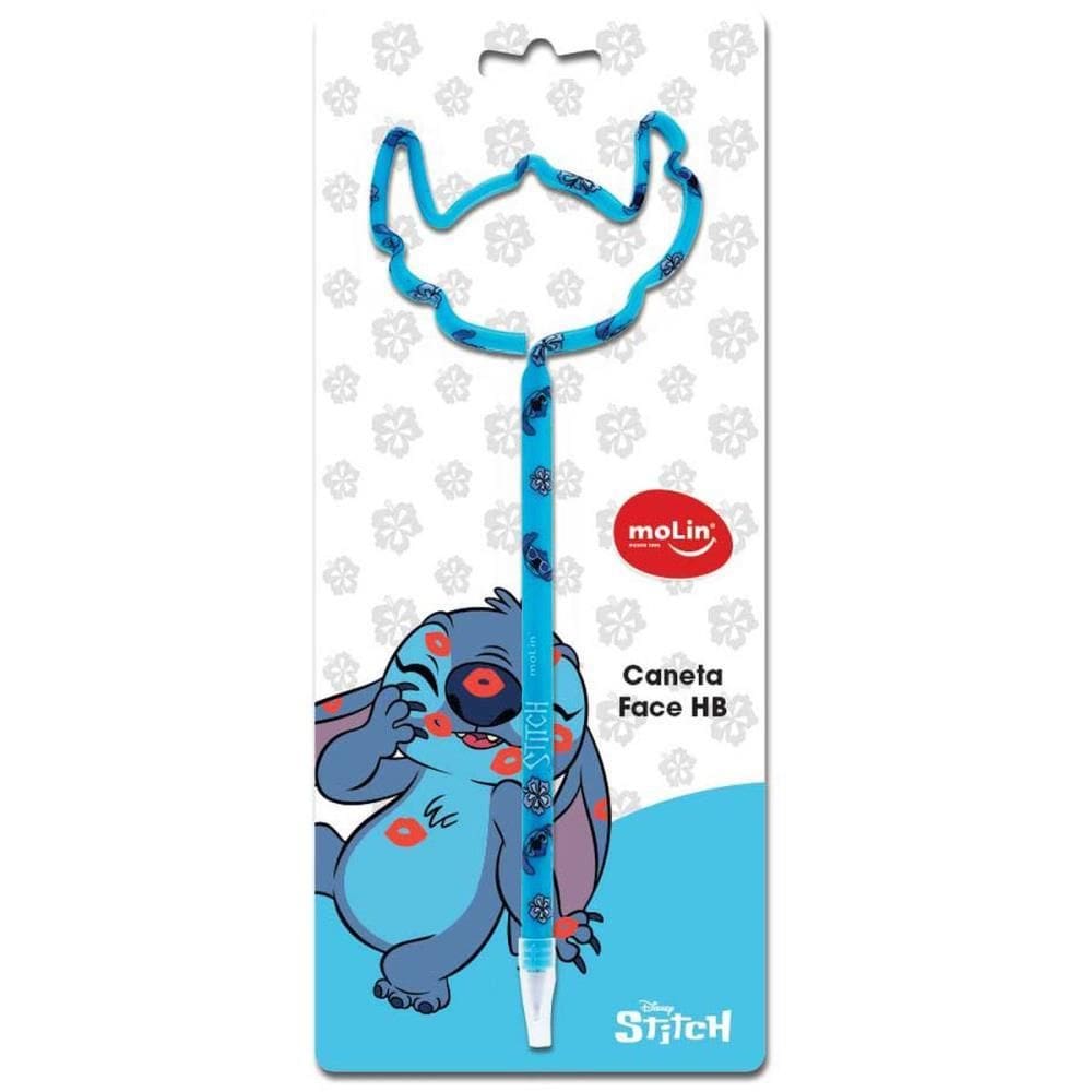 Caneta Esferográfica Stitch Face - Molin