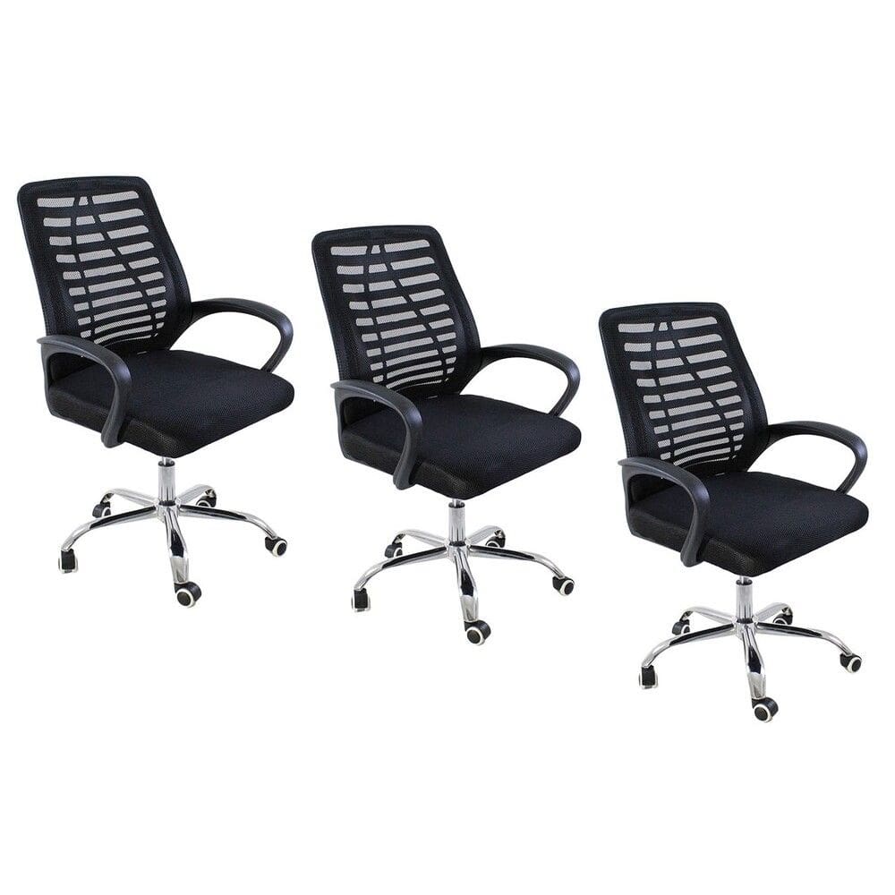 Cadeira de Escritório Esteirinha Mesh Ergonômica Giratória