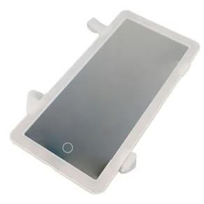 Espelho de Carro 3 cores Led Usb Maquiagem Sem Fio Quebra Sol Automovel Veiculo