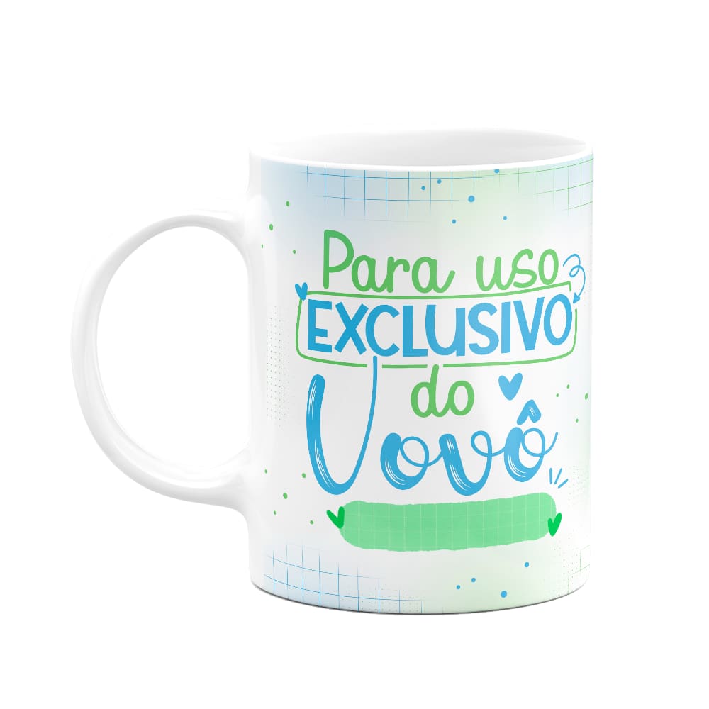 Caneca de Avós - Para uso exclusivo do vovô