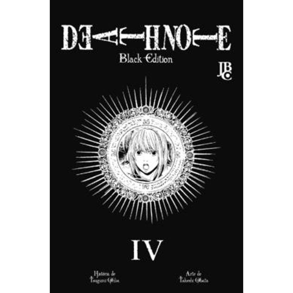 DPL - Death Note - Black Edition - Vol. Iv - Capa Ragasda