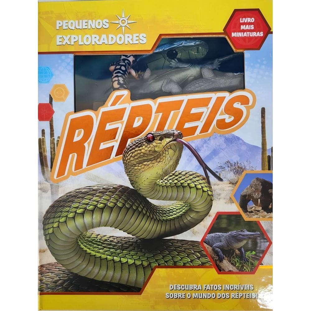 Pequenos Exploradores - Répteis