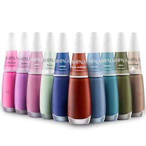 Coleção Esmaltes A Cor Da Sua Moda Vol. 1 Impala 10 Unidades