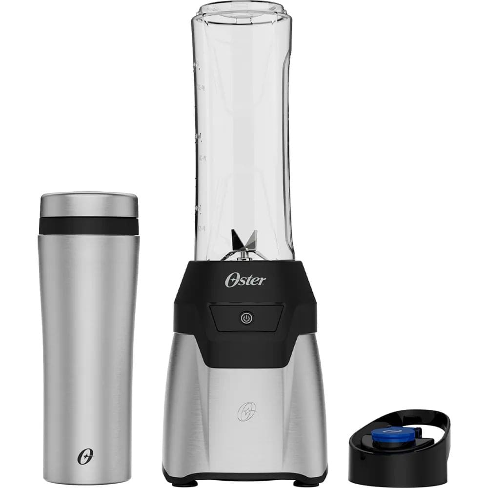 Kit Blender Power 2 Jarras e Torradeira Inox Oster