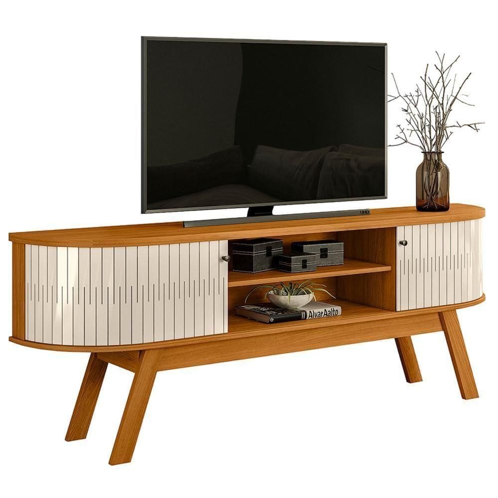 Rack Bancada 75 Pol 2p 183 Cm Valencia Cinamomo Madetec