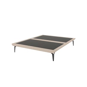 Estrutura Para Cama Japonesa Toquio Casal Linho Bege
