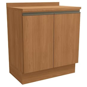 Balcao Com Tampo 2 Portas 80Cm Maxxi G744 Canela Kappesberg