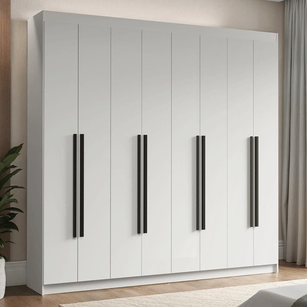 Guarda-roupa Casal 8Portas Batentes Venus Madesa