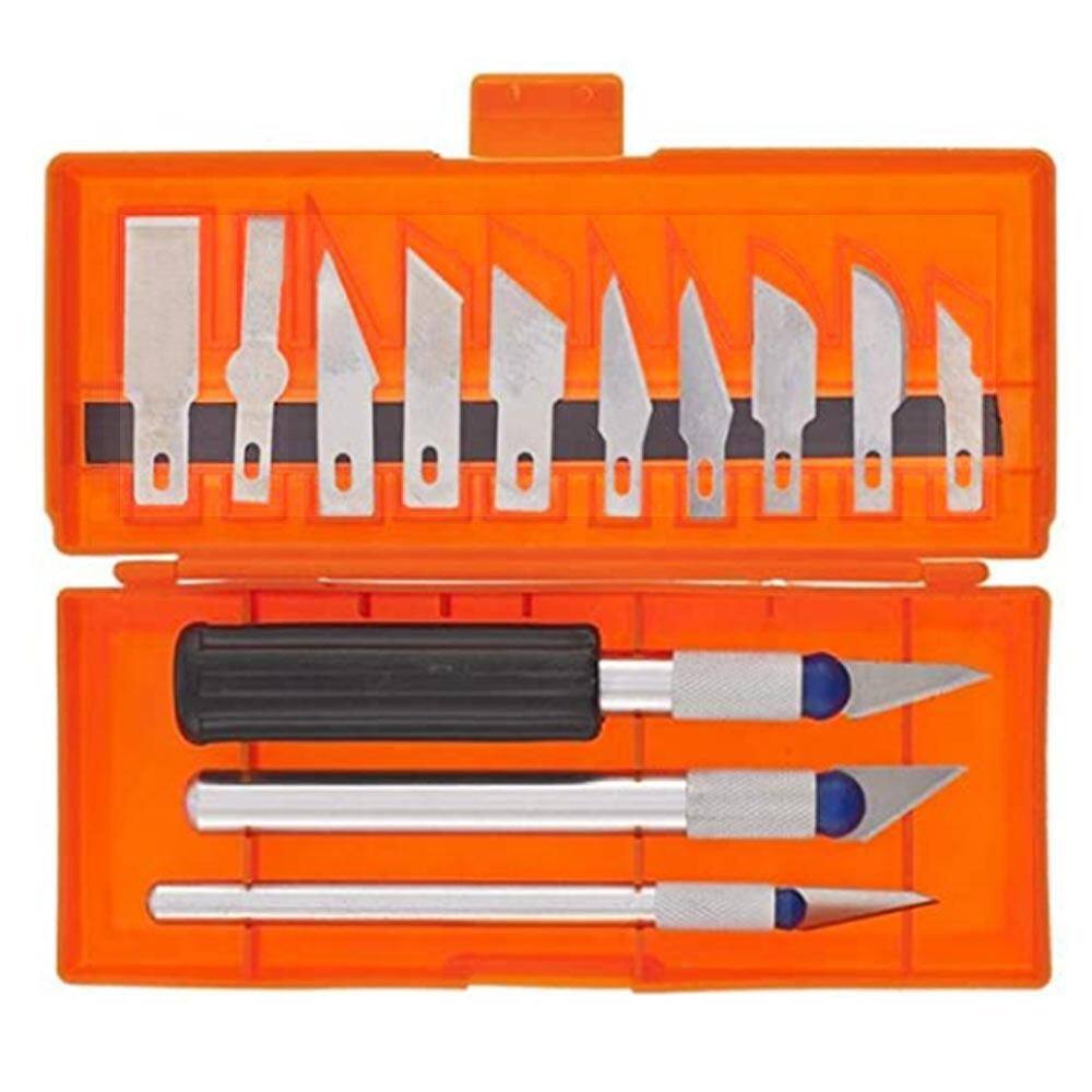 Jogo De Cortadores Para Madeira Com Estojo 13 Peças Sparta