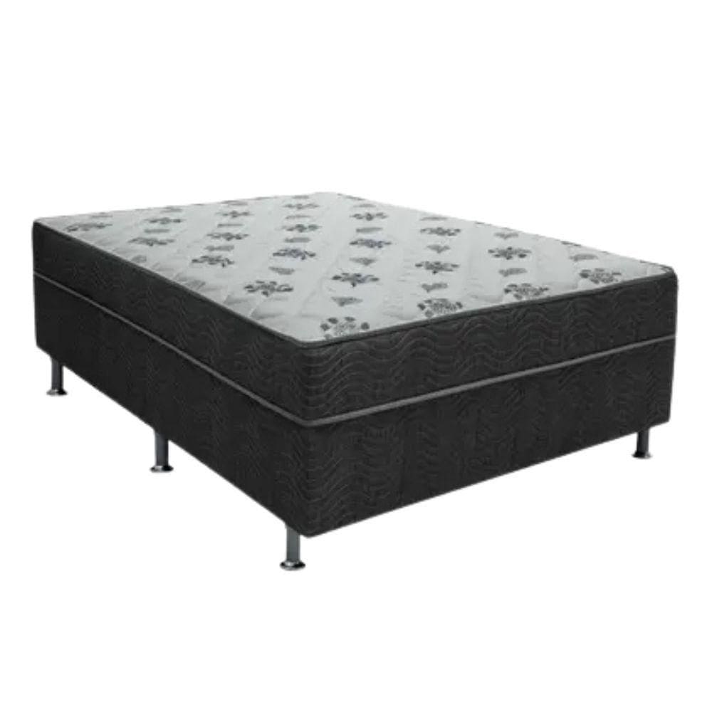 Cama Box Casal Conjugada Ortopédico (5cm) Colchão Dos Sonhos