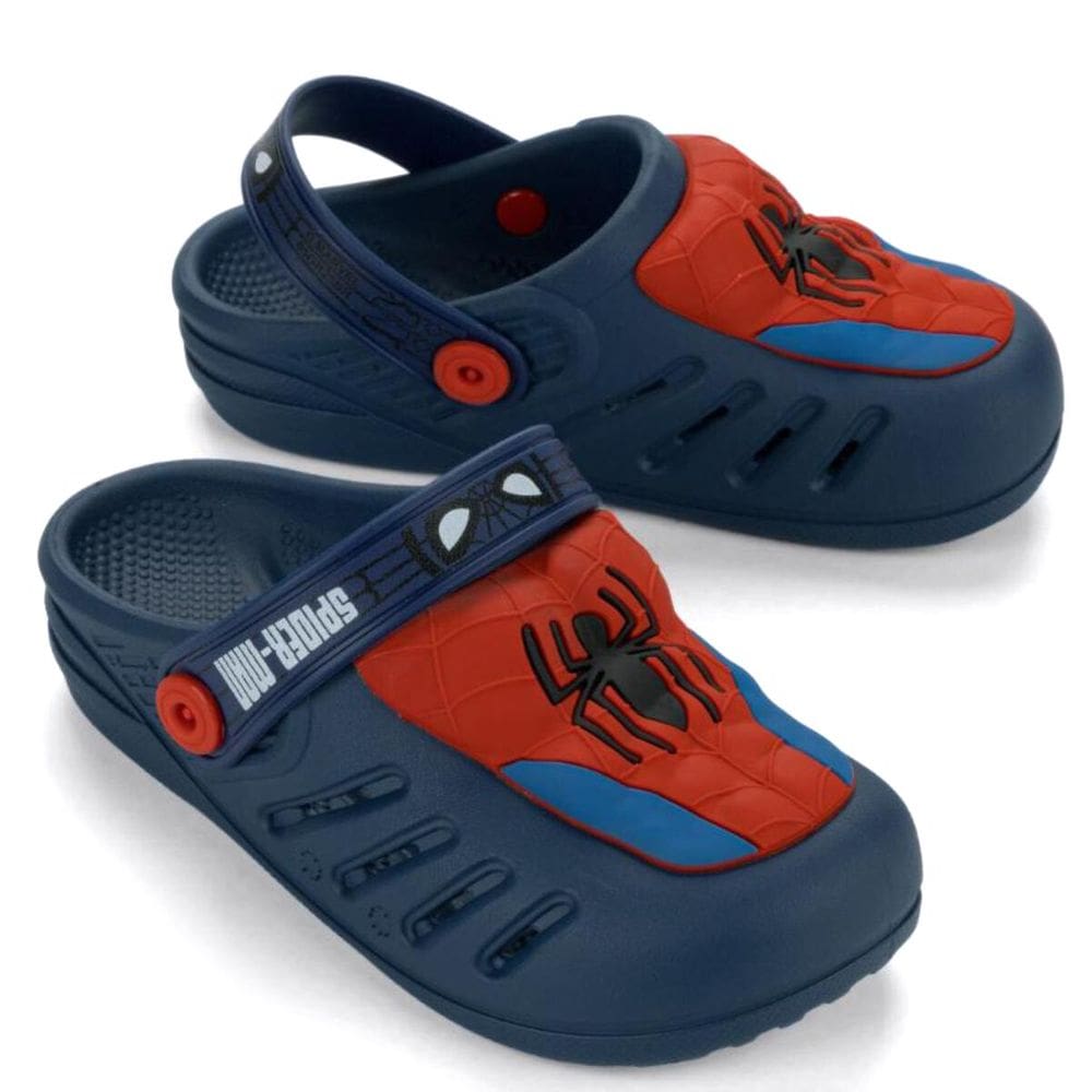 Babuche Infantil Aranha Ready Grendene Kids - Azul