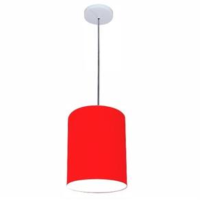 Luminária Pendente Vivare Free Lux Md-4102 Cúpula em Tecido