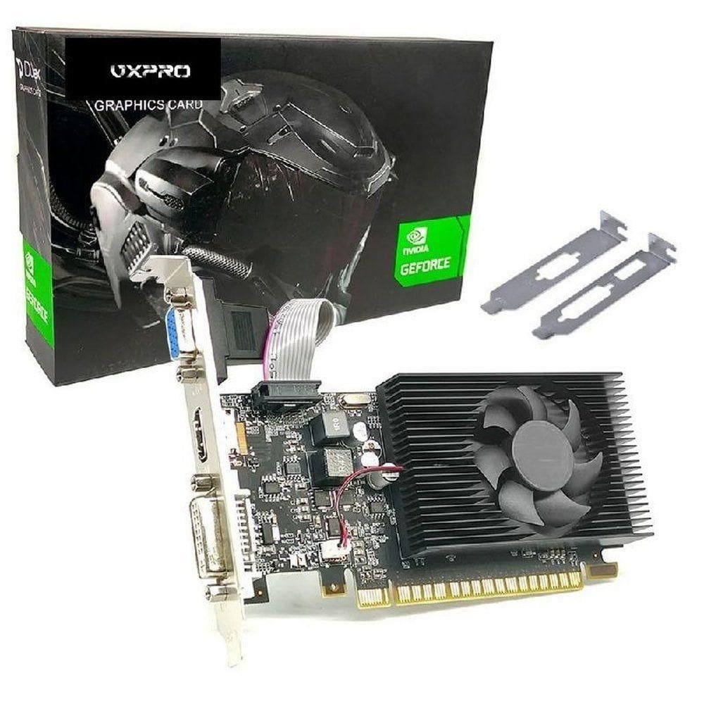 Placa De Vídeo Vxpro 4gb Nvidia Gt 730 Ddr3 Low Profile Gt730lp-4gd3-a