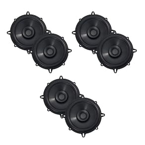 Kit 3 Pares Bomber Montadoras Alto Falante 5 Pol 100w Rms