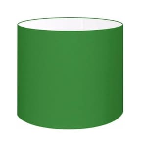 Cúpula em Tecido Cilindrica Abajur Luminária Cp-4999 50x45cm Algodão Crú