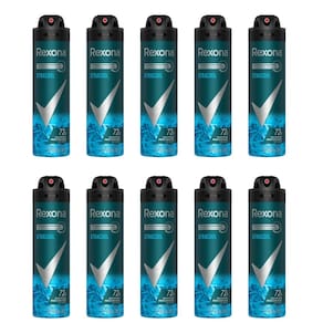 Kit 10 Desodorante Rexona Men Xtracool Aerosol Antitranspirante 48h 150ml