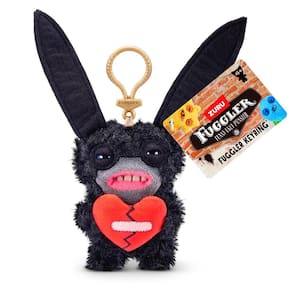Chaveiro de Pelúcia Fuggler Key Rings 13cm - Preto