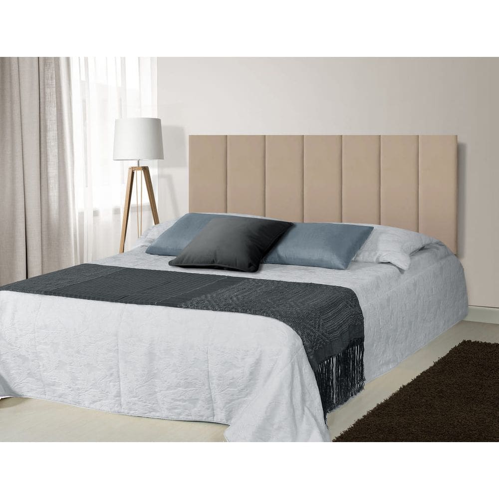 Cabeceira Estofada 140cm p/ Cama Box Casal Sem Furo