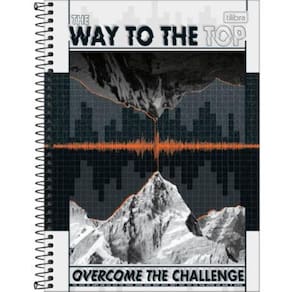 Caderno Univ. 10 Matérias 160 Folhas UP Capa 4 - Tilibra