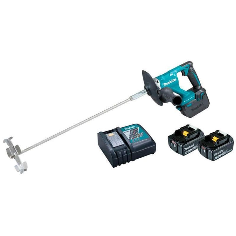 Misturador Tinta E Massa A Bateria 18V Lxt Makita Dut130Rte