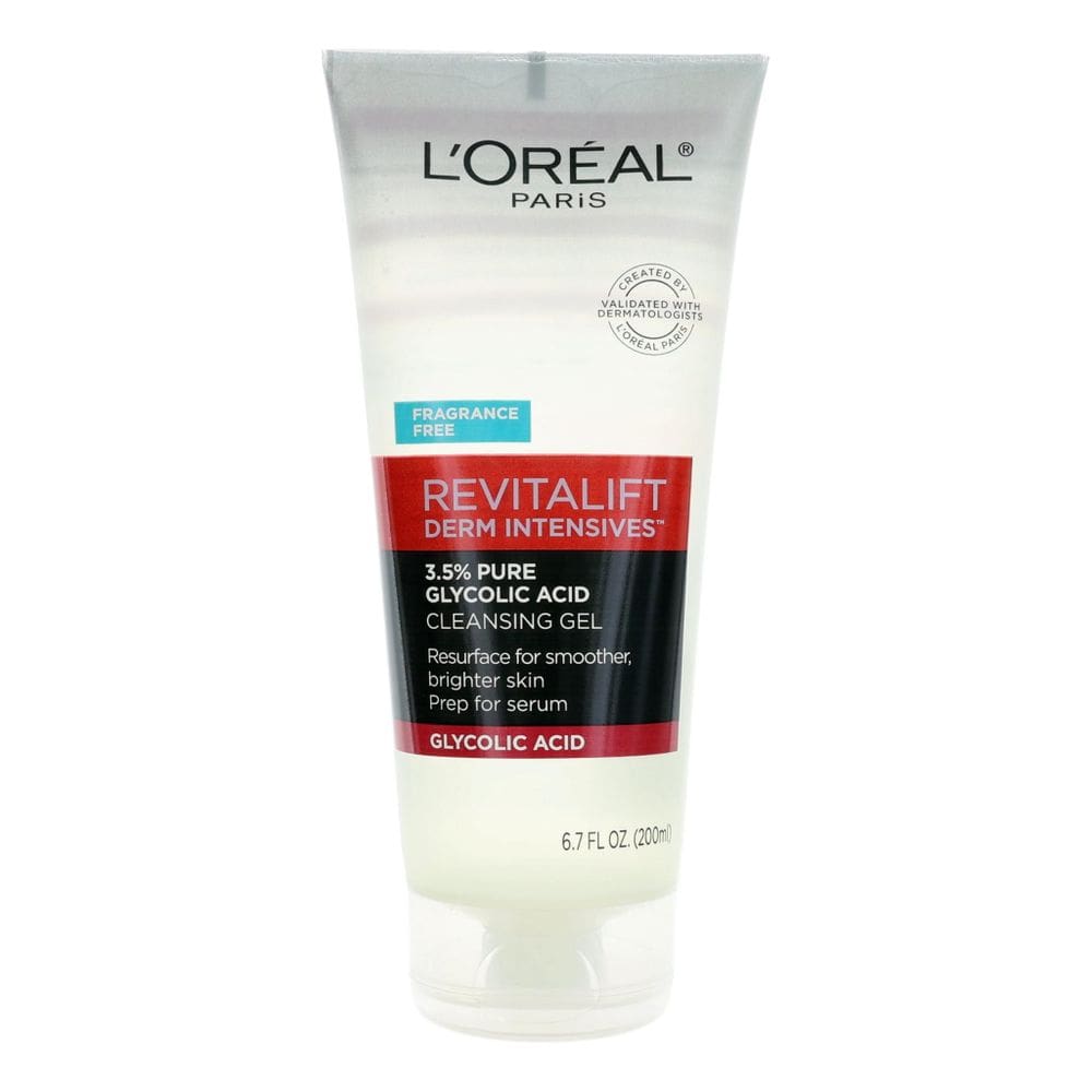 Gel de limpeza L`Oreal Revitalift Derm Intensives 3,5% de ácido glicólico