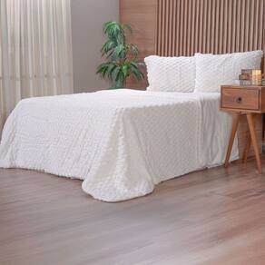 Kit Colcha King Luxor Jacquard 100% Poliéster 250x270cm